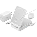 Anker MagGo Wireless Charging Station (15W, Foldable 3-In-1)