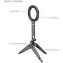 SmallRig Magnetic Smartphone Tripod & Monitor Mount