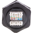 Platinum Tools Weatherproof Cat6 RJ45 Keystone Jack
