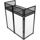 Gator Collapsible DJ Facade with Changeable Scrim & Carrying Bag