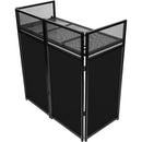 Gator Collapsible DJ Facade with Changeable Scrim & Carrying Bag