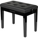 Gator Frameworks Deluxe Height-Adjustable Piano Bench
