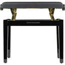 Gator Frameworks Deluxe Height-Adjustable Piano Bench