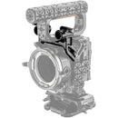 Wooden Camera Cage Mount Top Dual-Rod Clamp for Sony Rialto Mini