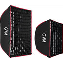 GVM YF4060HST Square/Rectangular Dual Softbox Kit (15.75 x 15.75" and 15.75 x 23.6")