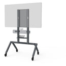 Heckler H720 AV Cart for Google Meet Series One Room Kit (Black Gray)