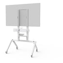 Heckler H720 AV Cart for Google Meet Series One Room Kit (Black Gray)