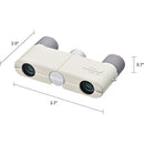 Nikon 4x10D CF Pocket Binoculars (Ivory White)