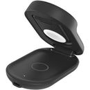 Belkin UltraCharge 3-in-1 Qi2 Wireless Folding Charger (Black, Round Form)