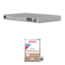 Ubiquiti Networks 48TB UniFi Dream Machine Pro Max & N300 PRO Drive Kit (2 x 24TB)
