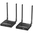 Rocstor TrueReach TR24 4K60 Wireless HDMI KVM Extender Kit with 3 Receivers (66')