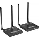 Rocstor TrueReach TR24 4K60 Wireless HDMI KVM Extender Kit with 3 Receivers (66')