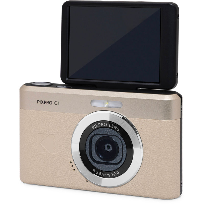 Buy in India Kodak PIXPRO C1 Compact Digital Camera (Tan) – Tanotis