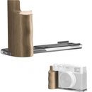 Freewell Wooden L-Bracket Grip for FUJIFILM X100VI (Silver)