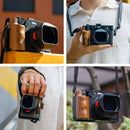Freewell Wooden L-Bracket Grip for FUJIFILM X100VI (Silver)