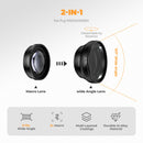 Freewell 2-in-1 Wide-Angle and Macro Lens for FUJIFILM X100 Series (Black)