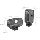 SmallRig Camera Module Cage with Cold Shoe Mount for DJI Osmo Nano