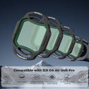 Freewell Standard Day Filter Kit for DJI O4 Air Unit Pro (4-Pack)