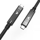 WyreStorm USB-C to USB-C 3.2 Active Optical Cable (32')