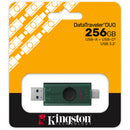 Kingston 256GB DataTraveler Duo USB 3.2 Gen 1 Flash Drive (USB-C / USB-A)