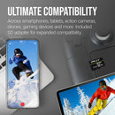 PNY 256GB PRO Elite Prime microSDXC Memory Card with SD Adapter (2-Pack)