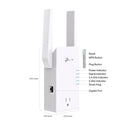 TP-Link RE765X AX3000 Wi-Fi 6 Range Extender with AC Passthrough