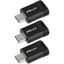 PNY 64GB Elite-X Fit USB-C 3.2 Gen 1 Flash Drive (3-Pack)