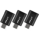 PNY 64GB Elite-X Fit USB-C 3.2 Gen 1 Flash Drive (3-Pack)