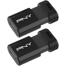 PNY 128GB Elite-X Fit USB-C 3.2 Gen 1 Flash Drive (2-Pack)