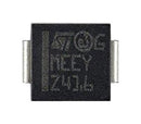 STMICROELECTRONICS SM50T28AY TVS Diode, SM50TY Series, Unidirectional, 24 V, 50 V, DO-214AB (SMC), 2 Pins