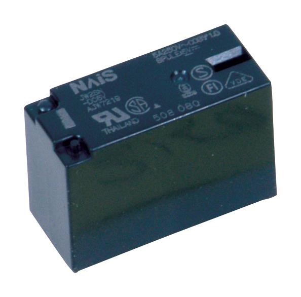 PANASONIC JW2SN-B-DC12V Power Relay, DPDT, 12 VDC, 5 A, JW Series, Through Hole, Non Latching