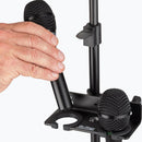 On-Stage Dual Mic Holder