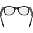 Meta Ray-Ban Wayfarer Glasses (Matte Black, Standard, Gen 2)