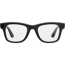 Meta Ray-Ban Wayfarer Glasses (Matte Black, Standard, Gen 2)