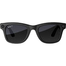 Meta Ray-Ban Wayfarer Glasses with Polarization (Matte Black, Standard, Gen 2)