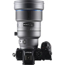 Venus Optics 200mm f/2 AF FF Telephoto Prime Lens (Nikon Z, Gray)