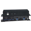 Network Technologies UNIMUX Dual-Monitor 4K DisplayPort USB KVM Switch with Built-In USB 3.0 Hub