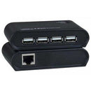 Network Technologies XTENDEX 4-Port USB 2.0 Extender (165')