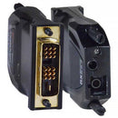 Network Technologies VGA to DVI Converter/Extender via Fiber Cable (1640')