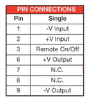 XP POWER IM4815SA Isolated Through Hole DC/DC Converter, Regulated, ITE, SIP, 4:1, 2 W, 1 Output, 15 V