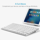 Anker UltraSlim Bluetooth Keyboard (White)
