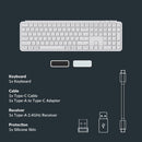 Keychron B6 Pro Ultra-Slim Wireless Keyboard (Space Gray)