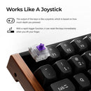 Keychron K2 HE Wireless Magnetic Switch Keyboard (Special Edition, Black)