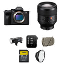 Sony a7R V Mirrorless Camera with 85mm f/1.4 Lens and Portrait Photography Kit