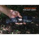 Fenix Flashlight HM55R Rechargeable Headlamp (Purple)