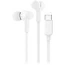 Belkin SoundForm USB-C Wired Earbuds with Adjustable Volume Limiter (White)