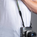 COOPH Rope Camera Strap (Orange Ocean, 45.3", Webbing Attachment)