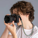 COOPH Rope Camera Strap (Orange Ocean, 51.2", Ring Attachment)