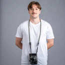 COOPH Rope Camera Strap (Orange Ocean, 39.4", Webbing Attachment)