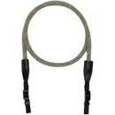 COOPH Rope Camera Strap (Orange Ocean, 51.2", Webbing Attachment)